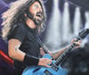Dave Grohl - Rocking - Print 