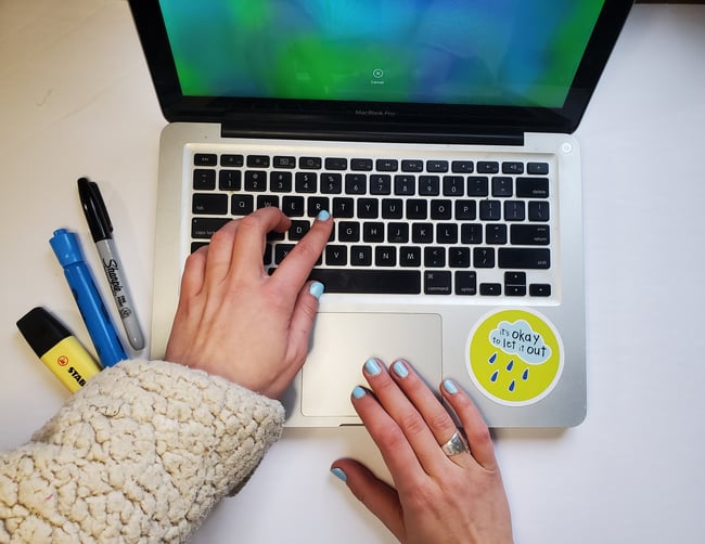 It's Okay to Let It Out Sticker