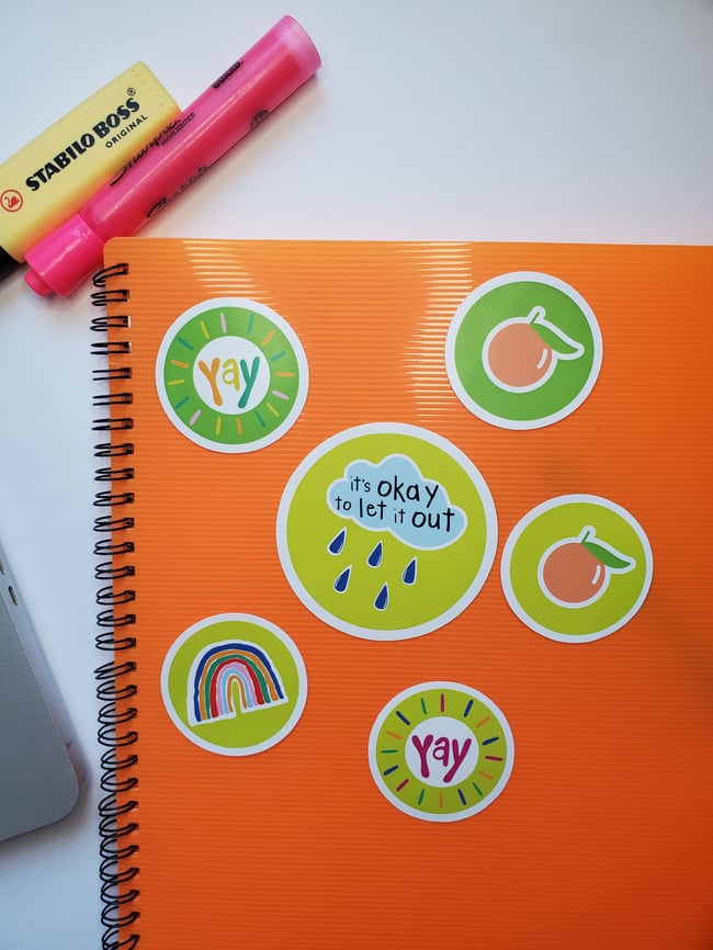 It's Okay to Let It Out Sticker