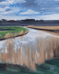 Print - River Arun, Spring