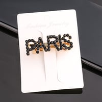 Image 4 of International Hair Clips - Black