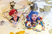 Image 1 of Arcane Holographic Keychains