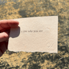 I Love Who You Are Mini Print