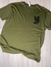 Custom Made EDL Military Green/Black Solo Dove Tee