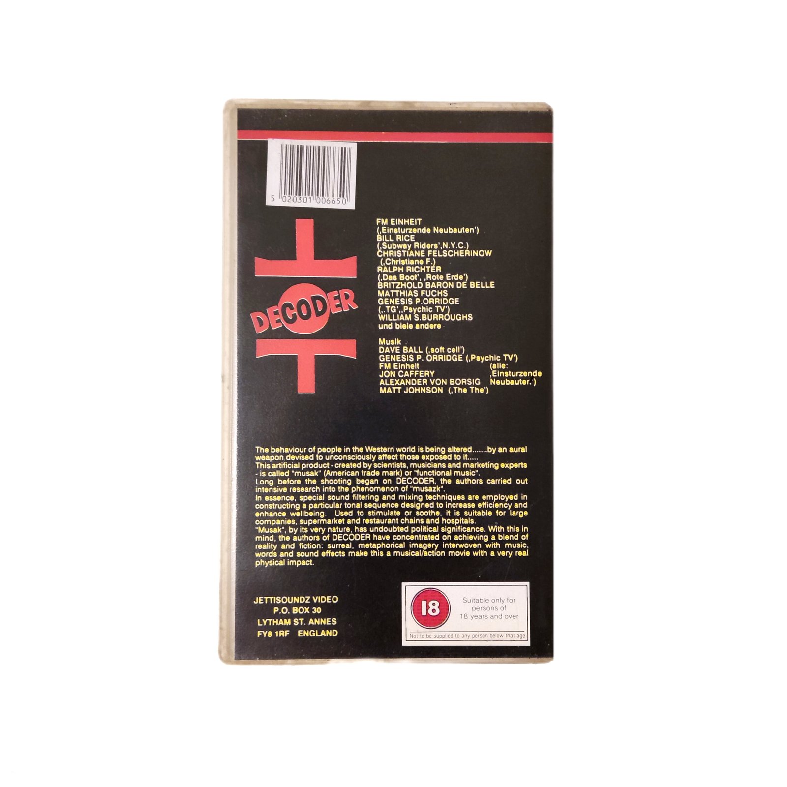 ダブルスコアVHS CGC Home Video Grades International Releases | CGC
