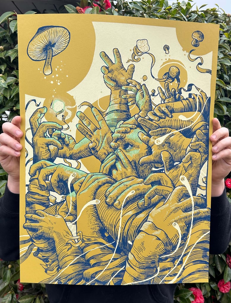 Image of Get a Grip (art print on Tan)