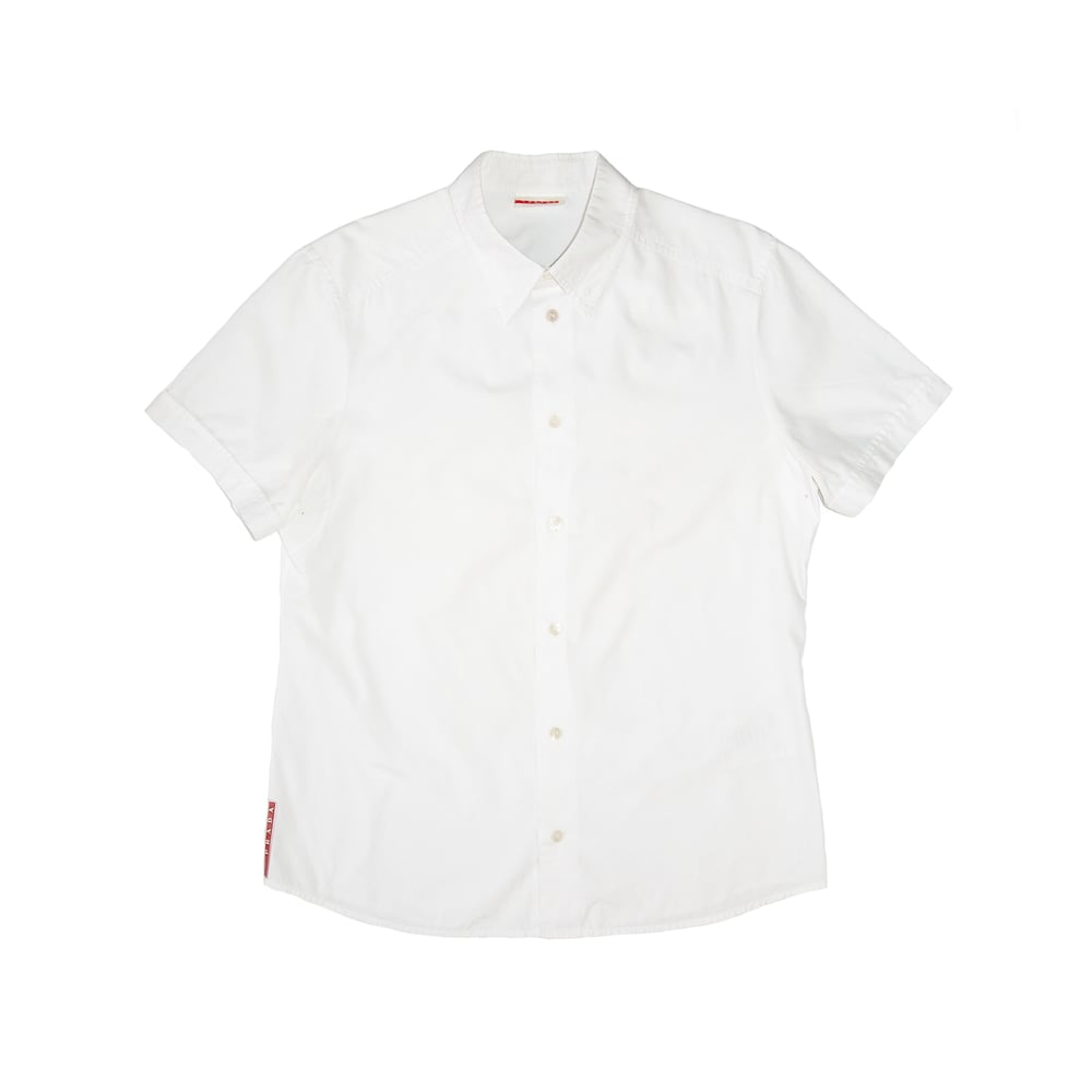 Image of Prada Sport Short Sleeve White Shirt 1