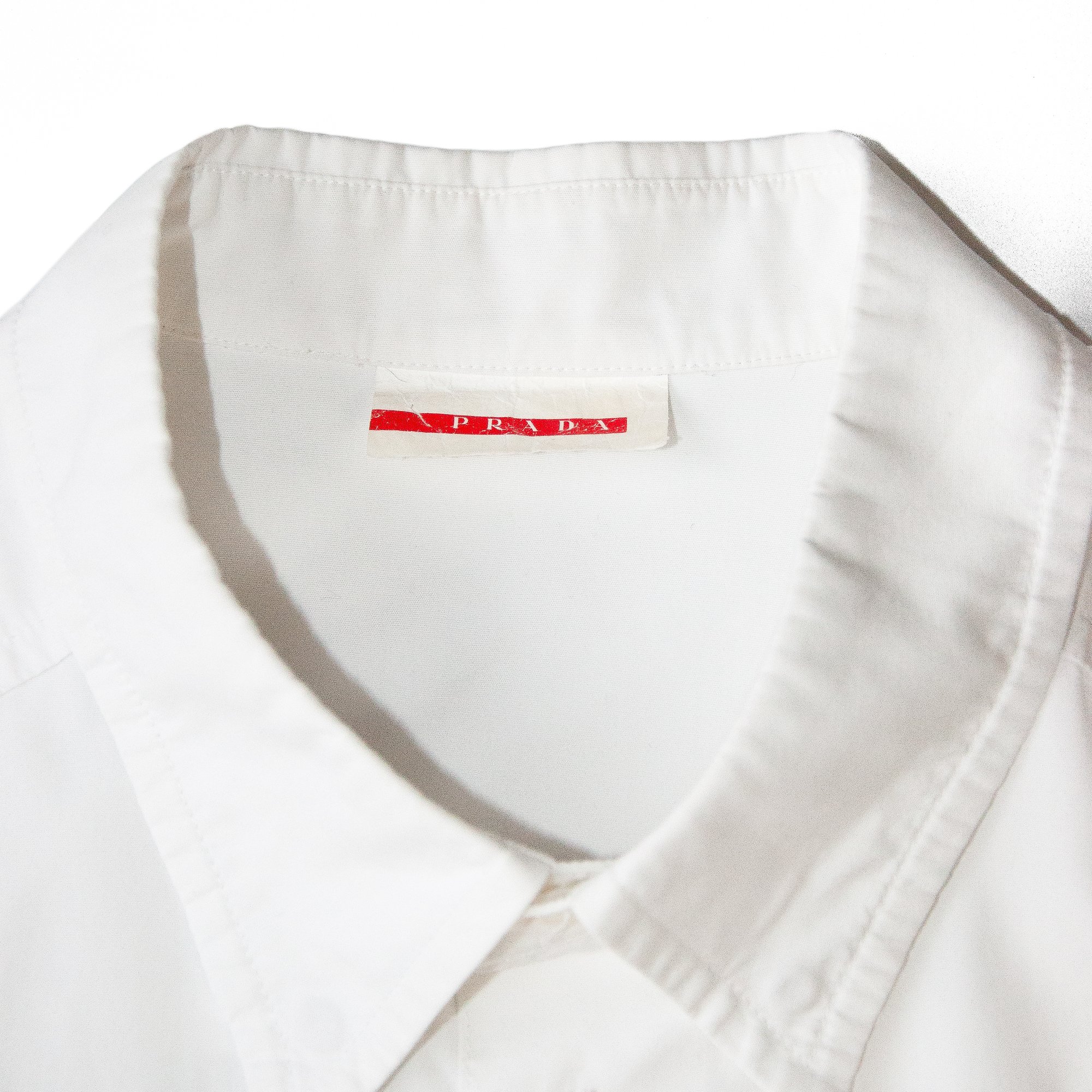 Image of Prada Sport Short Sleeve White Shirt 1