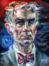 Canvas Print / "Bill Nye" from Original Dan Lacey Painting