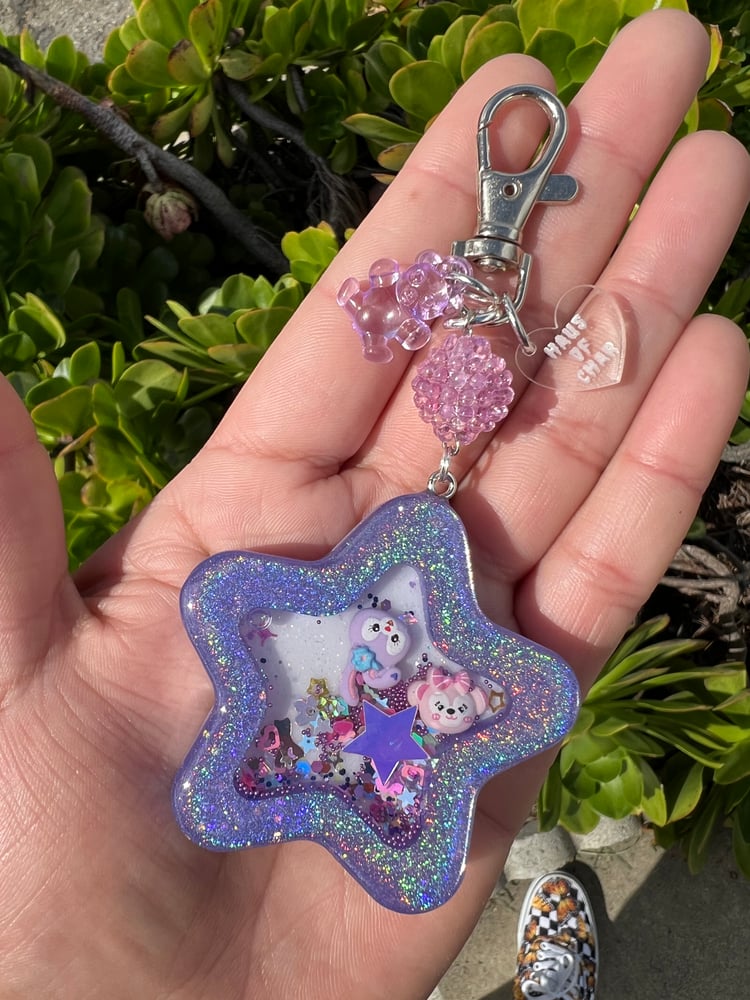 Image of Purple Holo Star Shaker 