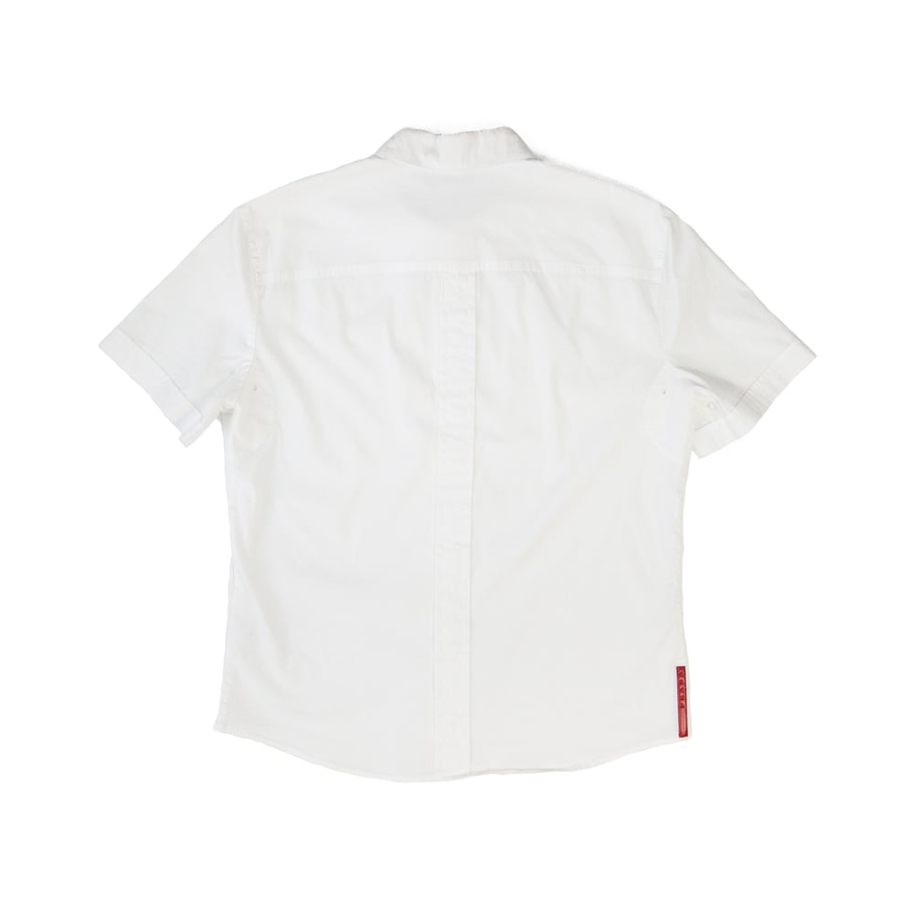 Image of Prada Sport Short Sleeve White Shirt 2