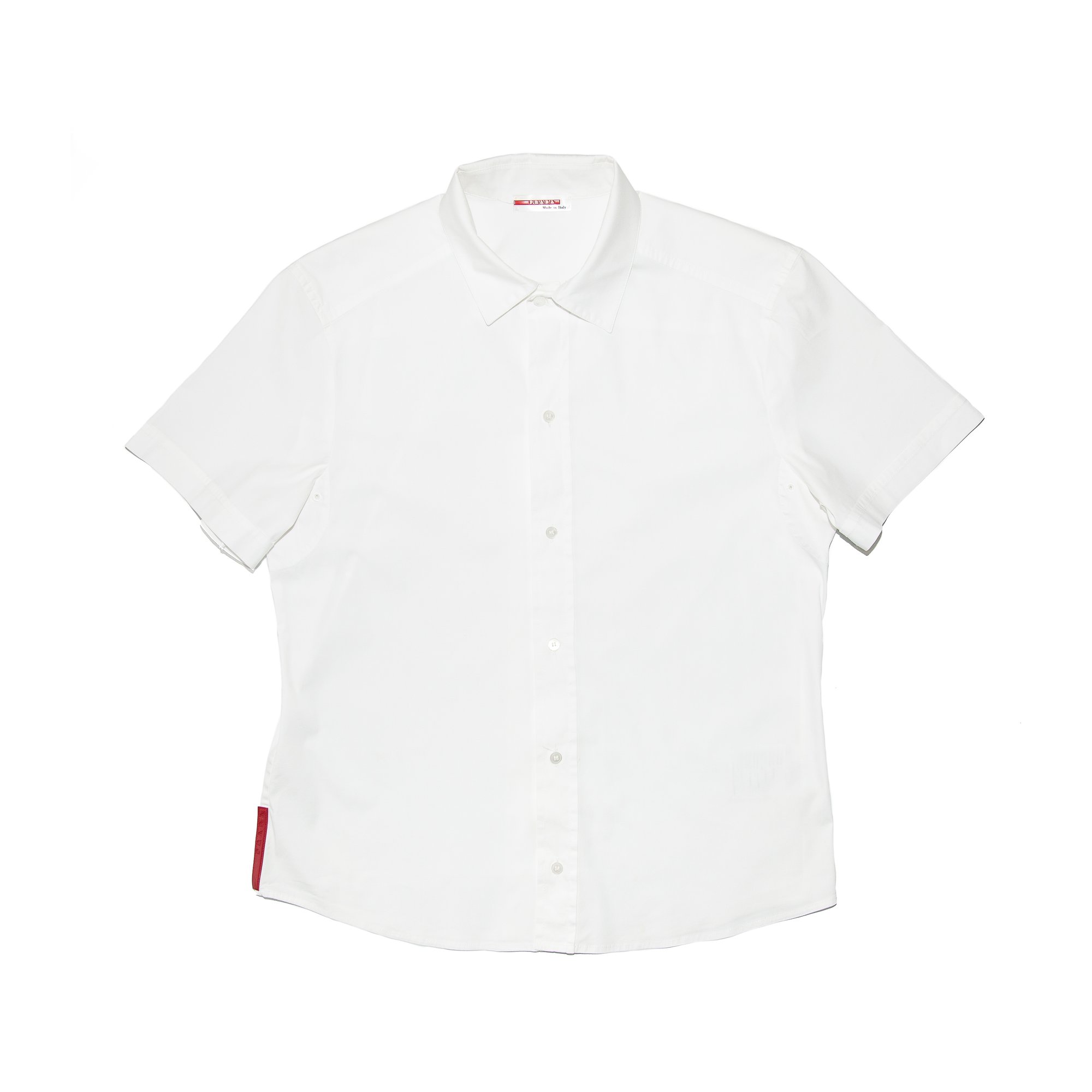 Image of Prada Sport Short Sleeve White Shirt 3