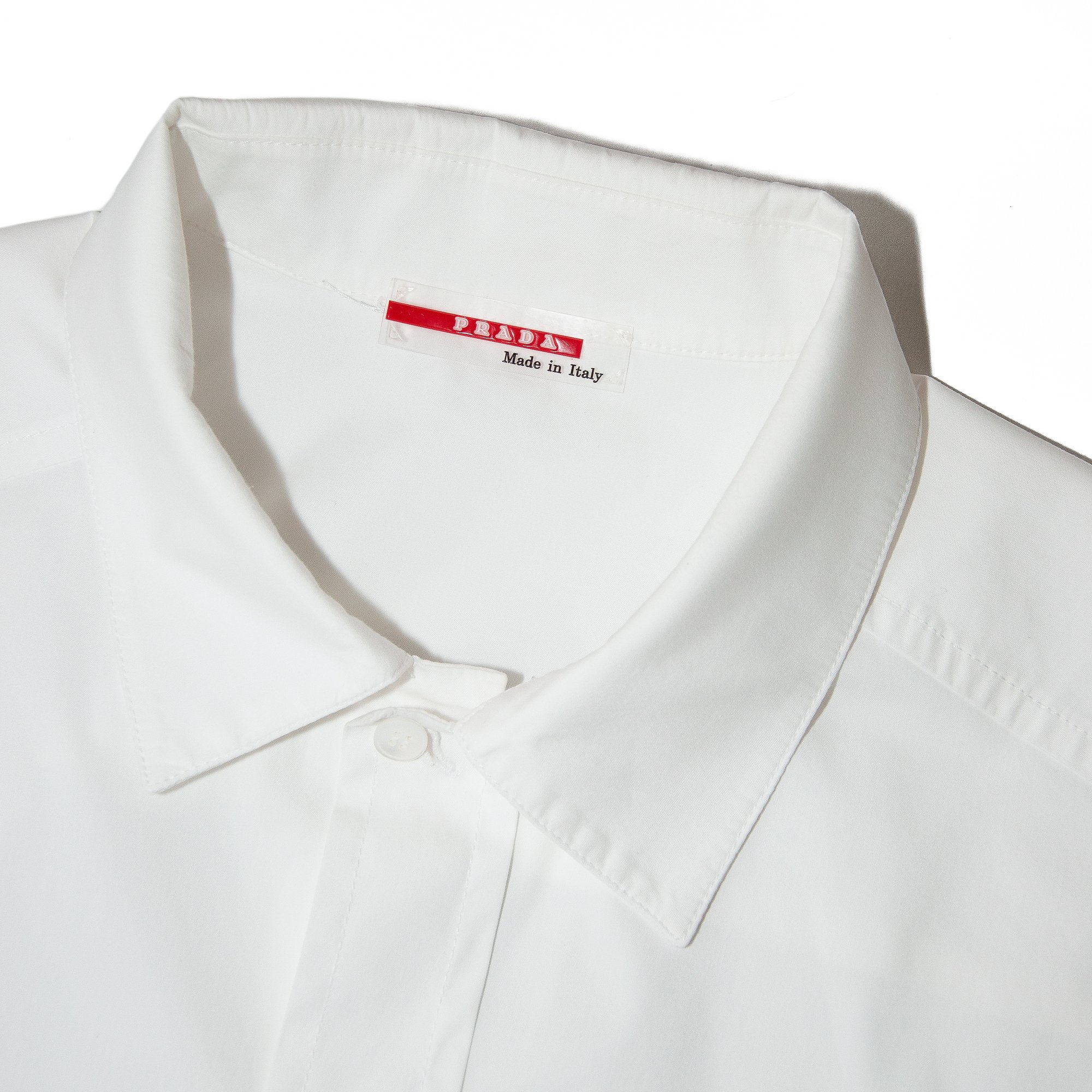 Image of Prada Sport Short Sleeve White Shirt 3