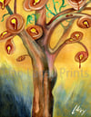 Canvas Print / "Pancake Tree" from Original Dan Lacey Painting