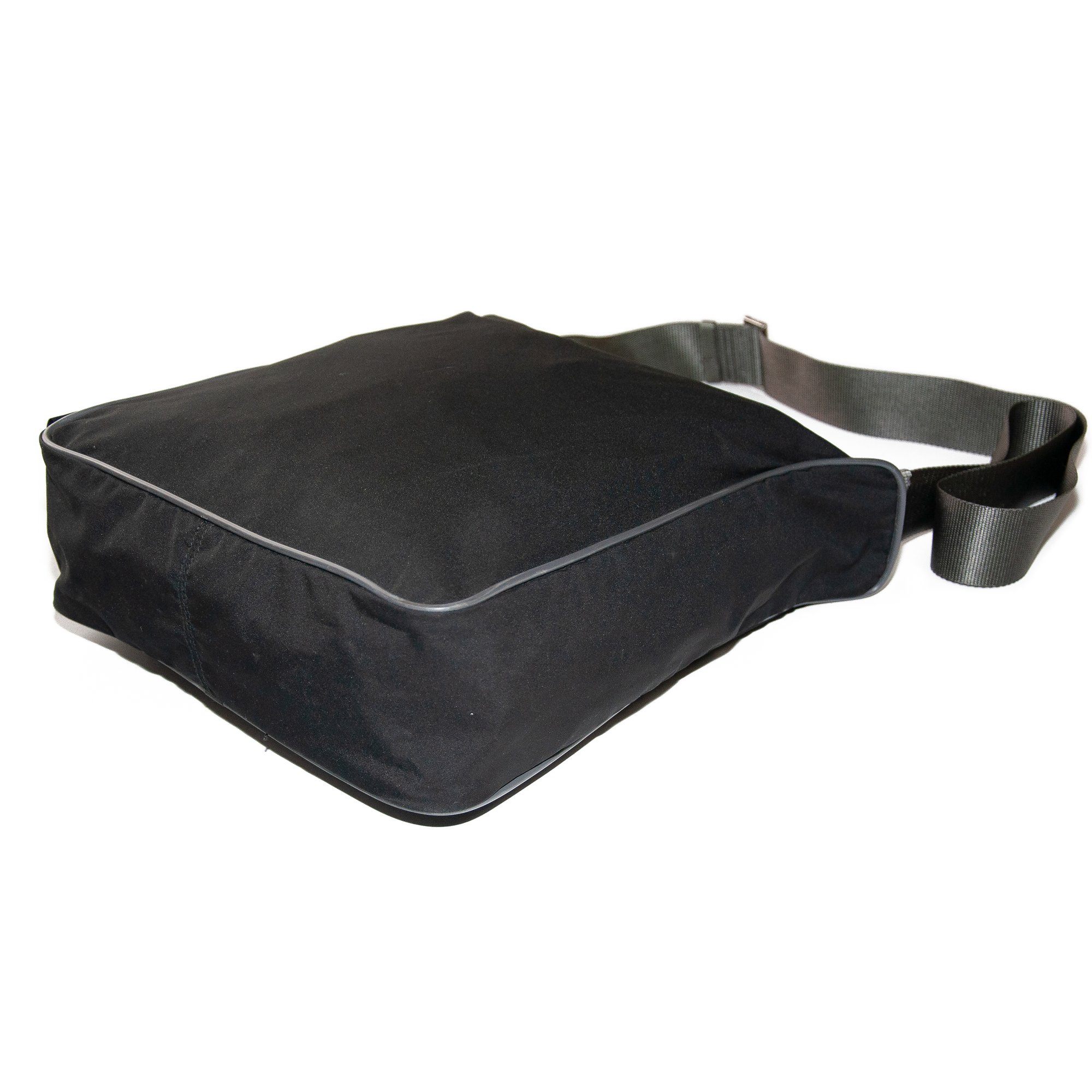 Image of Prada Sport Black Nylon Messenger Bag