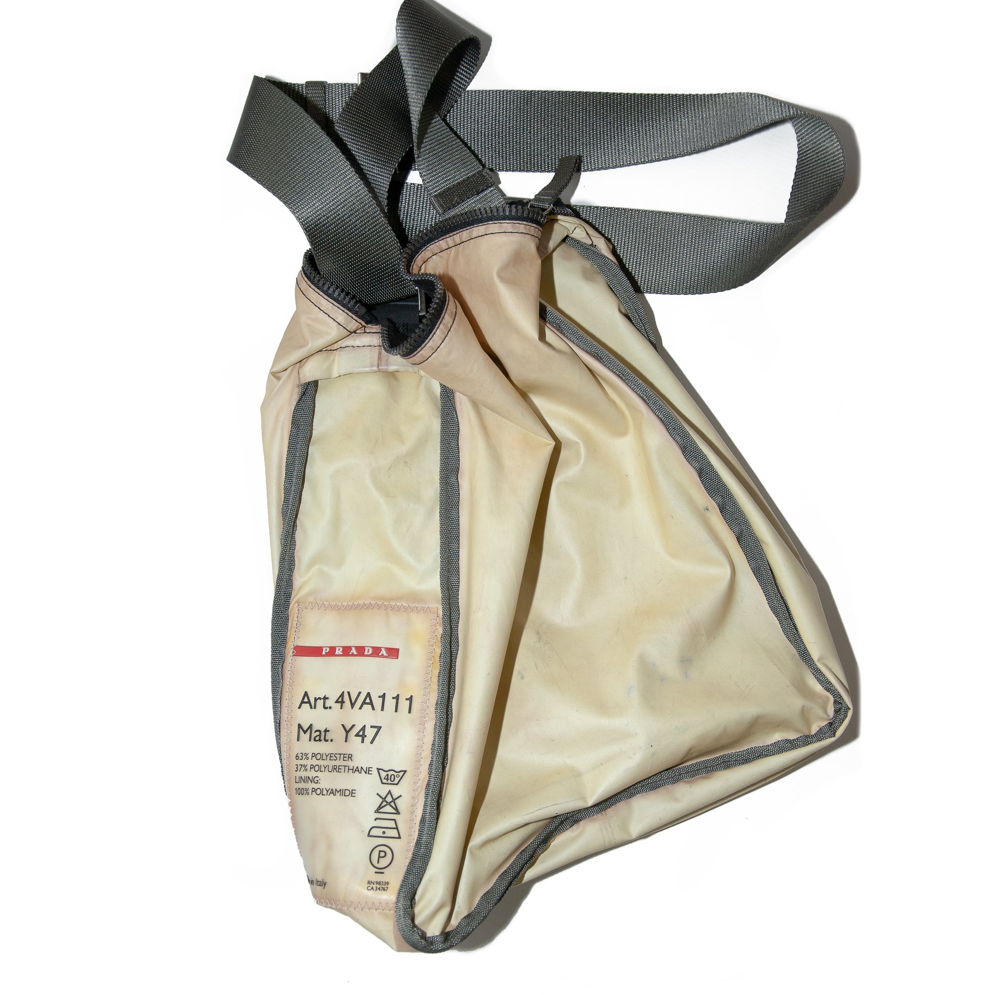 Image of Prada Sport Black Nylon Messenger Bag