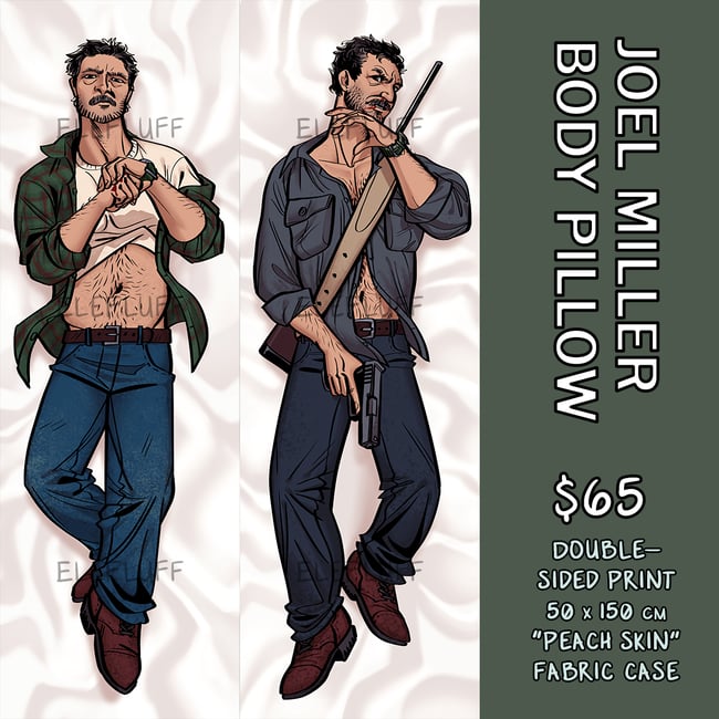 Joel Miller Body Pillow