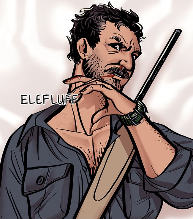 Joel Miller Body Pillow