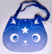 Image 2 of Cosmic Cat Tote Bags