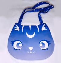 Image 4 of Cosmic Cat Tote Bags