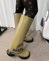 Green Detachable Boots