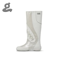 Image 5 of White Sport Lace-up Boots