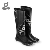 Image 1 of Black Sport Lace-up Boots