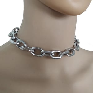 Image of Unchained Thick Chain Necklace