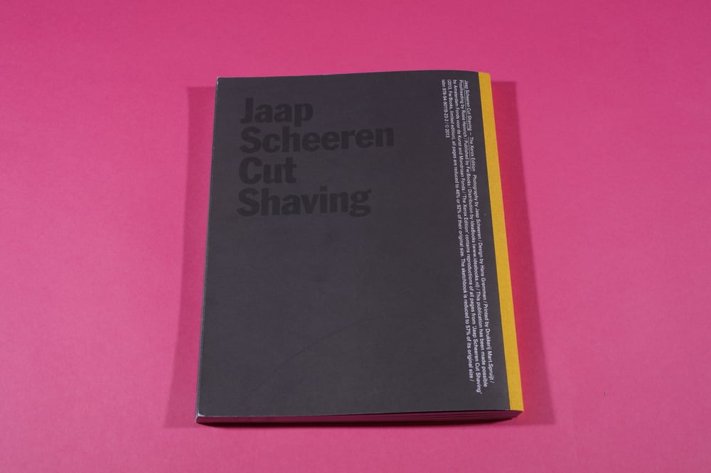 Jaap Scheeren Cut Shaving, The XEROX Edition.