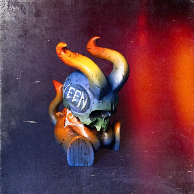 Image of Unbox x 13 ART - Horn Skull - HALLOWEEN