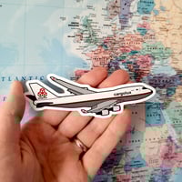 Boeing 747-400 Cargolux Retrojet Vinyl Sticker