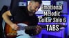 Emotional Melodic Guitar Solo 6 TABS