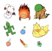 Image 2 of Final Fantasy Sticker Sheet