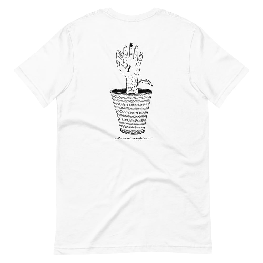 Hand plant Unisex t-shirt