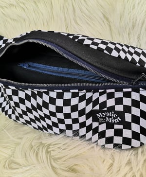 Image of Psychedelic Check Crossbody Bag