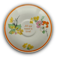 Image 1 of Little Love Plates (All we need is Love!) - (Ref. 477)