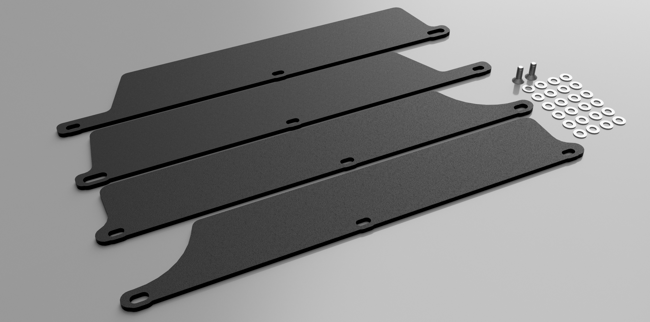 For Traxxas XRT Rubber Mud Guard Flaps - Stone Rock Snow Dirt Bash Protection