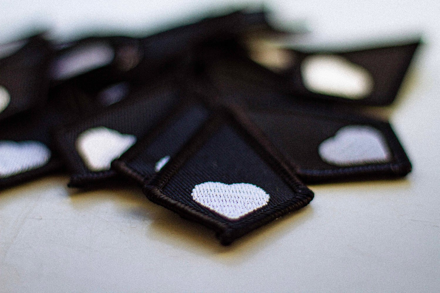 Image of Glass Heart Emblem Patch