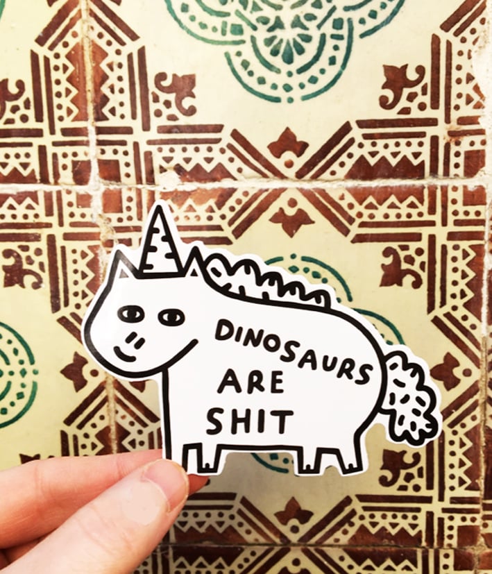 Image of Dino Vinyl Sticker