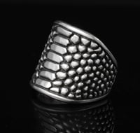 Image 1 of SNAKE BELLY Tapered Ring