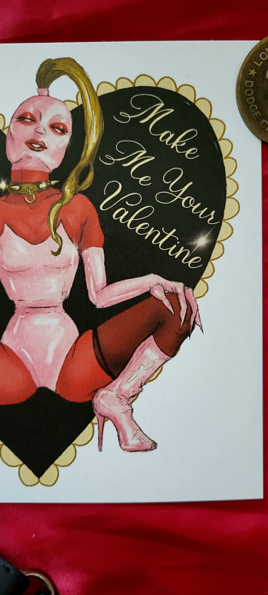 Image of "Begging You" Valentine Card