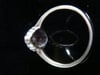 ORIGINAL ART DECO 14CT PLATINUM OLD TRANSITIONAL CUT DIAMOND RING