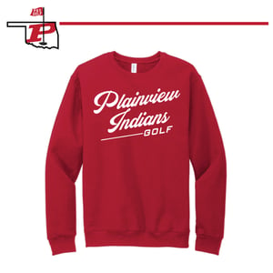 Image of GOLF - RED SOFT SWEATSHIRT