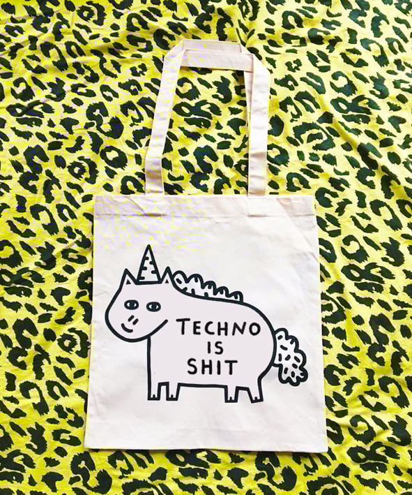 Image of Techno Natural Tote Bag 