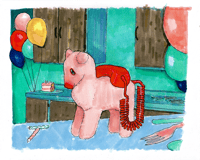 Birthday Animal 8x10 Print 