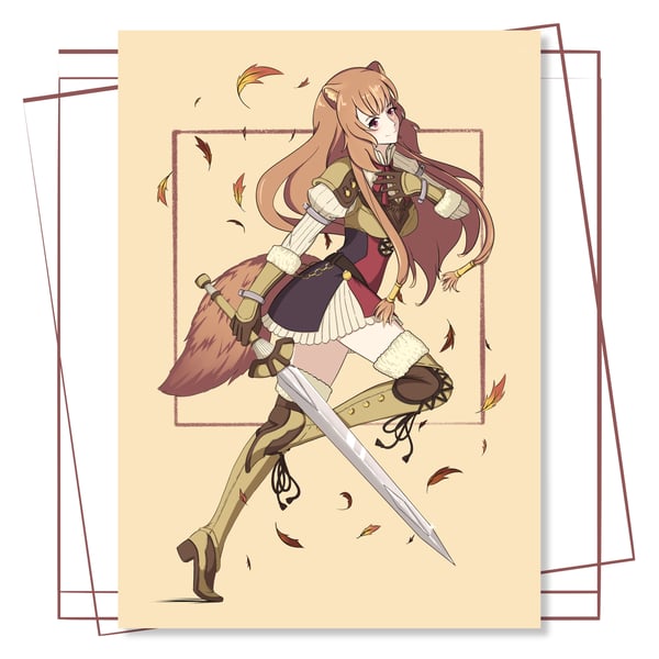Image of Raphtalia Print