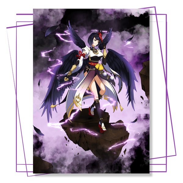 Image of Genshin Kujou Sara Print