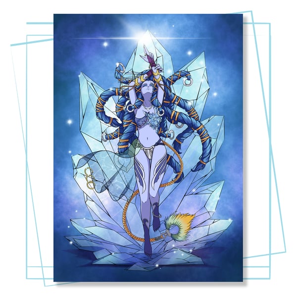 Image of Final Fantasy X Shiva Print