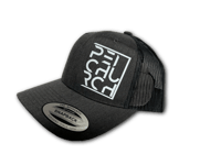 6-Panel Heather Retro Hat- Dark Gray