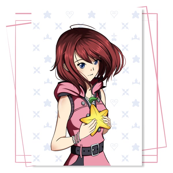 Image of Kingdom Hearts Kairi Print